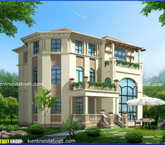 thiết kế biệt thự vườn